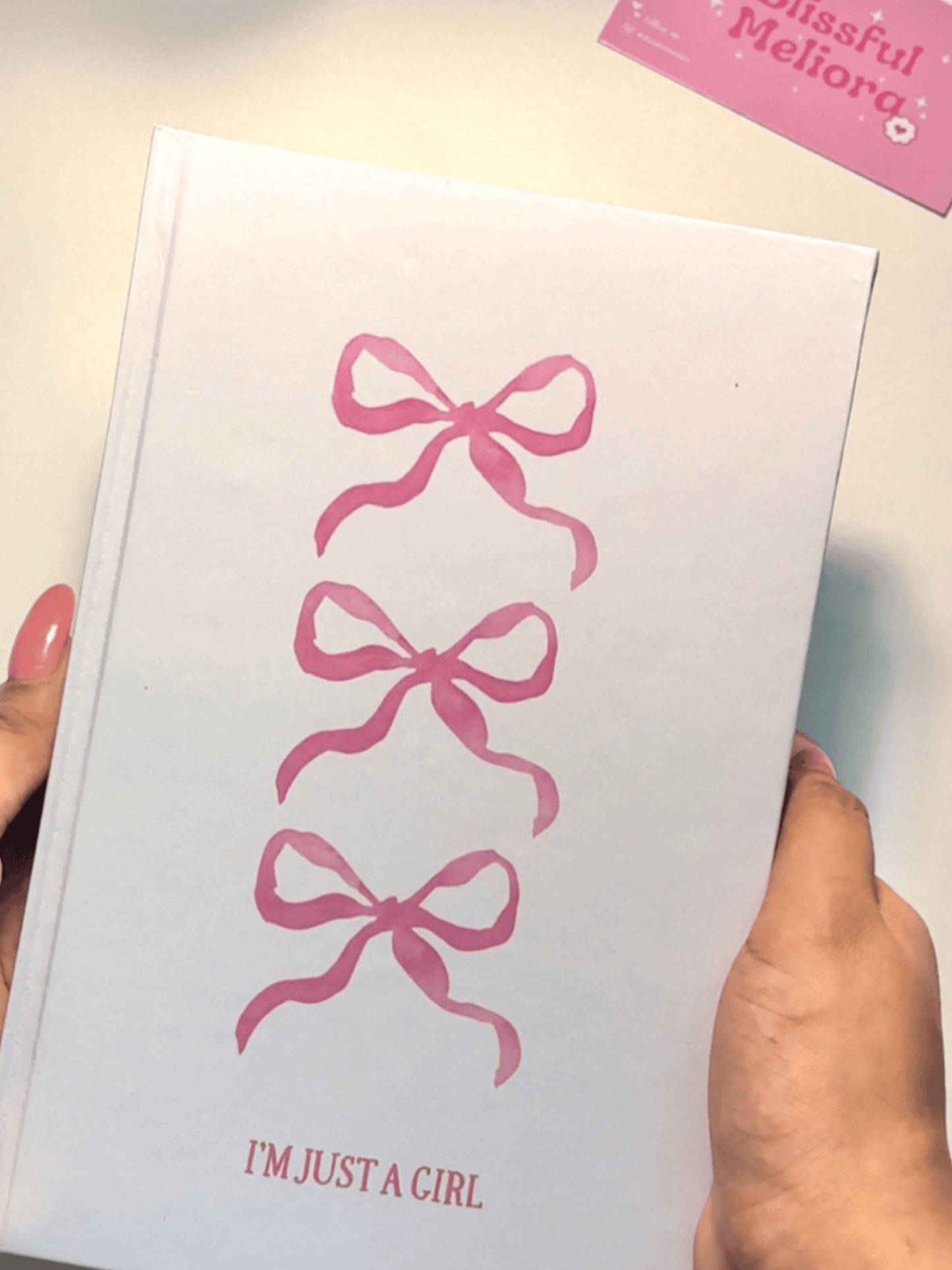 I’m just a girl notebook