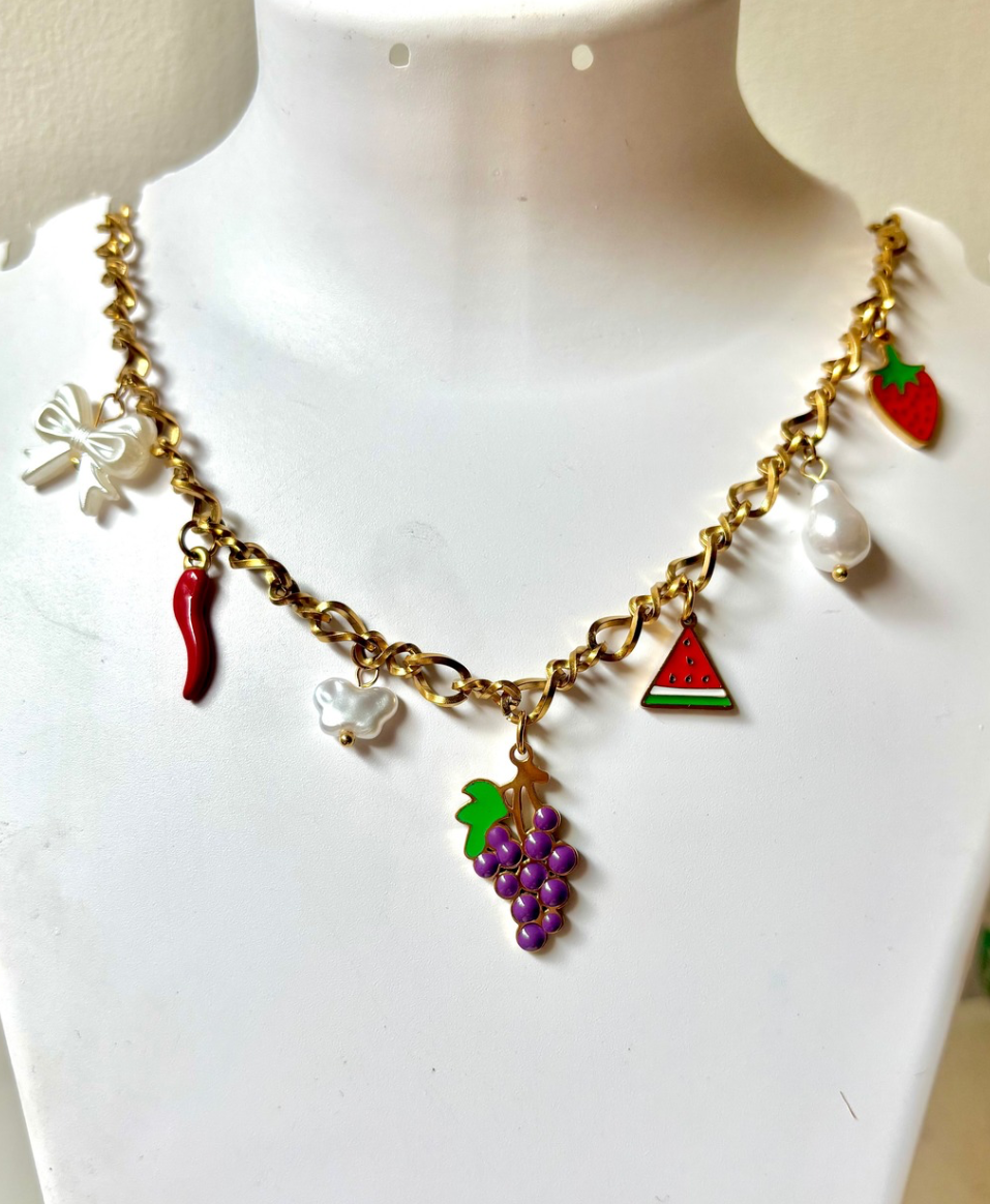 Berry Bliss Charm Necklace